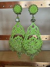 Orecchini Pendenti Con Pietre DUBLOS Bigiotteria Usati