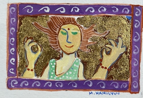 Quadro mary hamilton originale - mary,