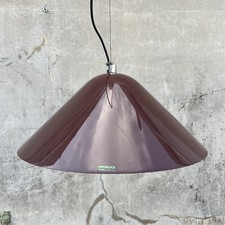 Lampadario Harvey Guzzini ELPIS vintage anni 70 pendant design IGuzzini
