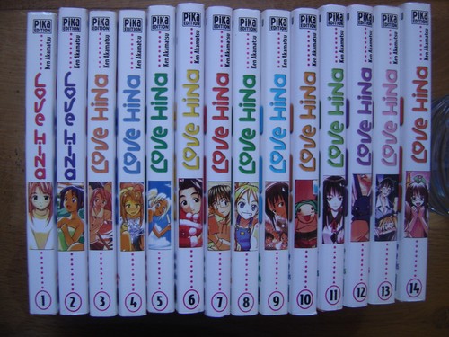 Love hina lot - hina, manga