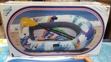 INTEX 58338 CANOTTO GOMMONE GONFIABILE INTEX 198X117 SET COMPLETO !!!