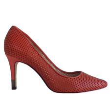 ? - 70% ? SCONTO Guess Scarpe Donna Décolleté Pelle Rossa Tacco a Spillo T. 40