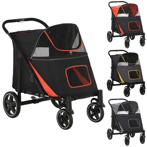 Pawhut passeggino per cani - pawhut,