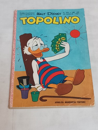Topolino libretto 295 del - libretto,