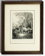 Tre Stampe Vintage riproduzioni di incisori-pittori Inglesi