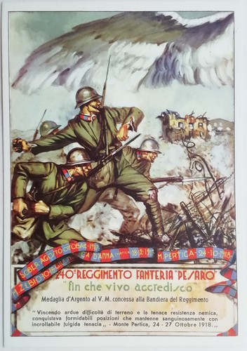 Cartolina 240 reggimento - 240,