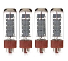 Svetlana EL34 "S" logo, valvole amplificatrici selezionate in QUARTETTO