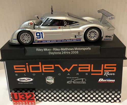 Slot car racer sideways - racer, riley