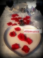 1000 PETALI DI ROSA COLOR ROSSO DECORAZIONE CASA MATRIMONIO S. VALENTINO NATALE