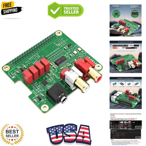 Hifi dac hat - per, raspberry