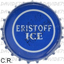 02898] TAPPO CORONA CROWN CHAPA CAP KRONKORKEN CAPSULE - VODKA ERISTOFF ICE