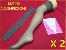 SET 2 PEZZI CALZE AUTOREGGENTI