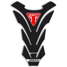 Paraserbatoio Tank Pad Adesivo 3D Protezione per moto TRIUMPH SPEED TRIPLE 1050