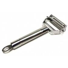 PELATUTTO ACCIAIO MULTIFUNZIONE SBUCCIA PATATE AGRUMI CAROTE ZUCCHINE TAGLIA 