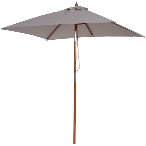 Outsunny ombrellone - ombrellone, da