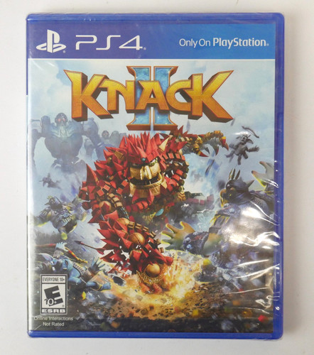 Knack ps4 nuovo - knack,