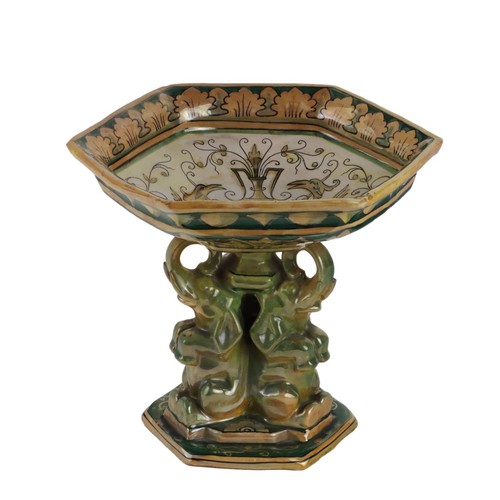 Centrotavola antico maiolica - centrotavola,