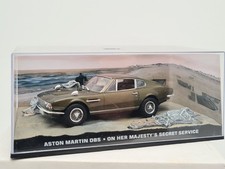 JAMES BOND 007 #12 ASTON MARTIN DBS - HER MAJESTY'S SERVICE - 1/43 BOITE VITRINE