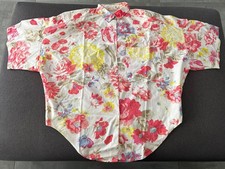 Camicia manica corta fiori e