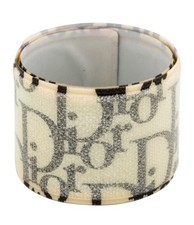 Bracciale Slap Vintage Y2K Dior x John Galliano Epoca Obliquo Lucido Anni 2000