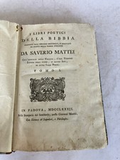 Libri poetici della - i,