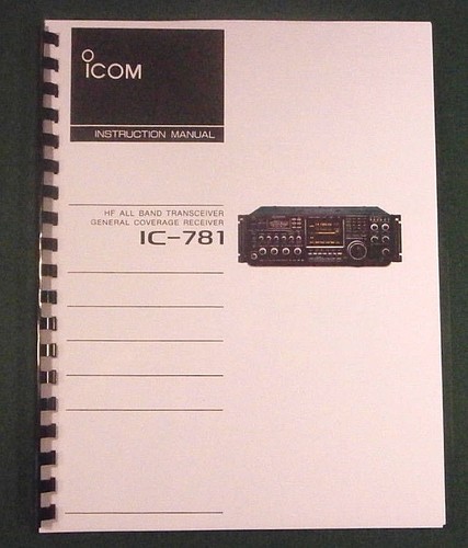 Icom 781 manuale di - ic-781,