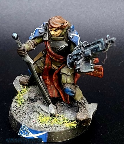 Miniatura dipinta caledonian - miniatura,