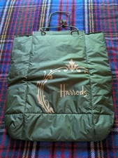 Borsa termica Harrods verde / Made in England