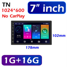 2din android 10 qled - android, 7"/9"/10"