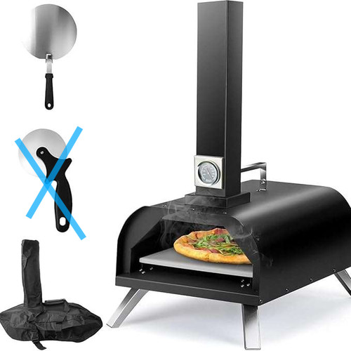 Zusammenklappbarer pizzaofen - zusammenklappbarer,