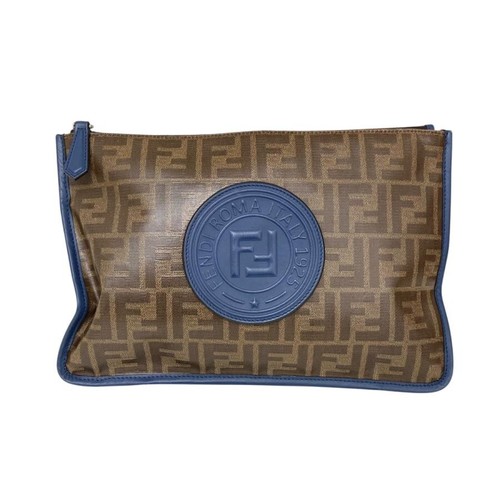 Borsa pochette fendi marrone - borsa,
