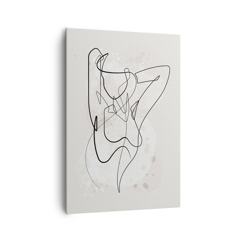 Quadro tela 70x100cm linea - quadro,