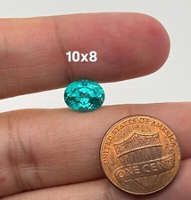 10x8 mm naturale Paraiba