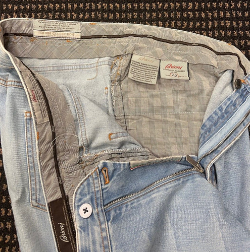 Jeans brioni uomo blu chiaro - jeans,