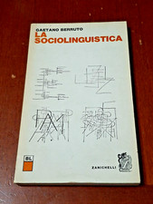 Libro La sociolinguistica di Gaetano Berruto - Zanichelli 1974