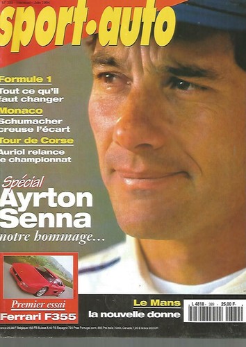 Sport auto 389 - sport, ayrton