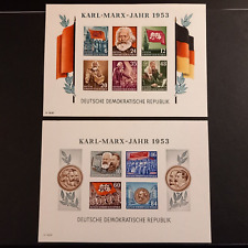 GERMANIA DDR 1953/ FOGLIETTI -