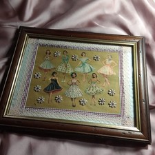 Quadretto con PIN-UP moda Anni