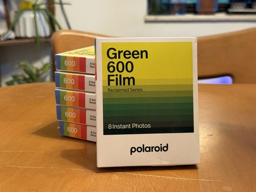 Polaroid 600 reclaimed - reclaimed, green