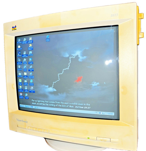 Monitor vintage viewsonic - monitor,