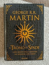 Il Trono di Spade Libro Quarto edizione Deluxe Pelle di Drago Mondadori