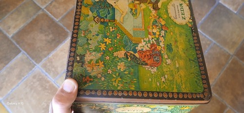 Vecchia scatola latta - vecchia,