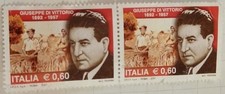2 FRANCOBOLLI ITALIA-GIUSEPPE