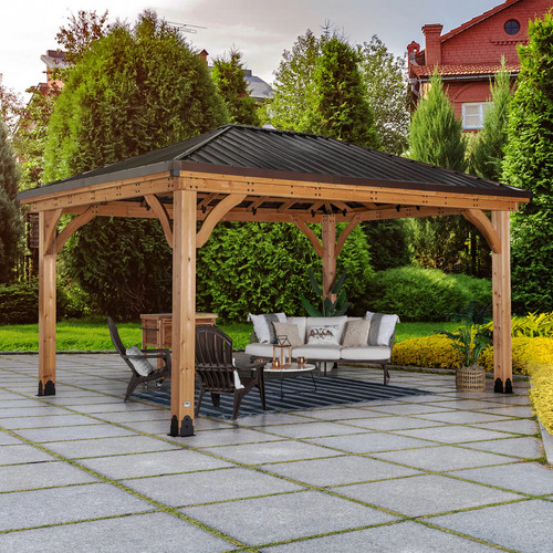 Gazebo backyard discovery - backyard,