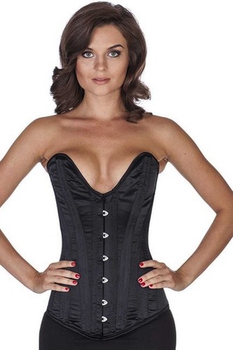 Corsetto corsetto nero raso