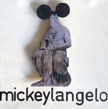 Sergio Vanni - Michelangelo - opera unica- cm 20x20x5 Poesia Visiva Satira