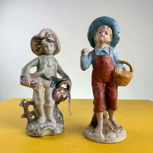 Coppia statuine vintage in - coppia,