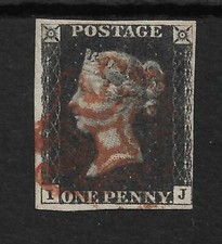 1840 PENNY NERO (IJ) USATO 4