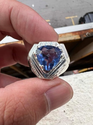 Anello uomo argento - in,