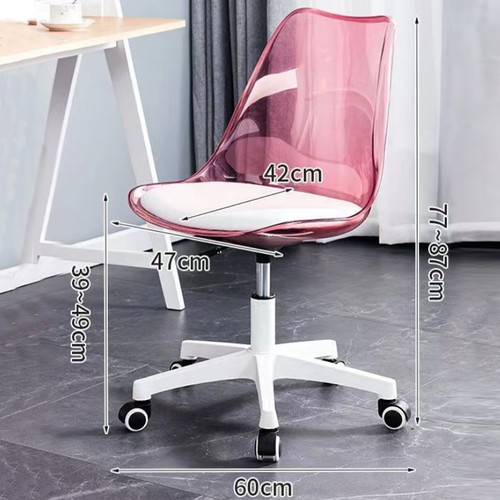 Sedia scrivania con ruote e - sedia,